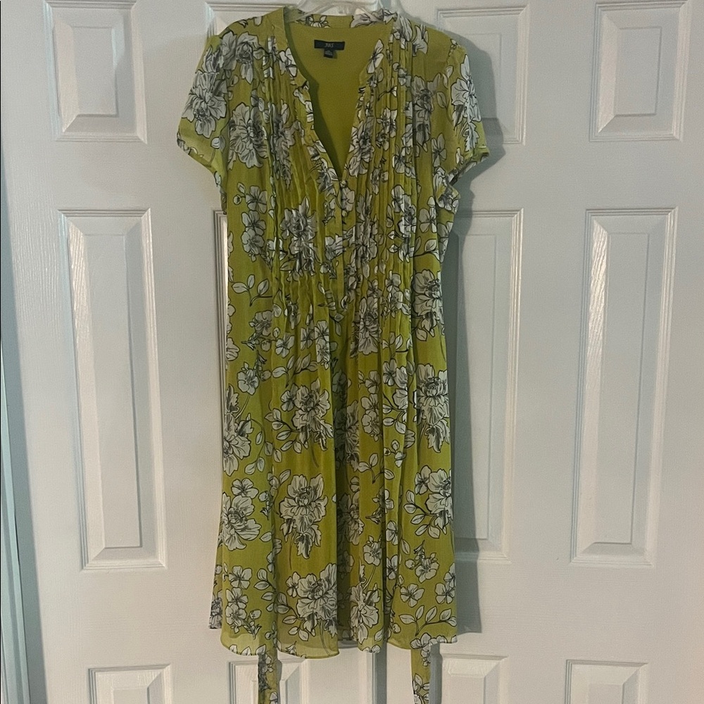 Floral Green Dress